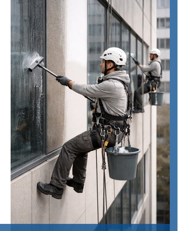 Мойка фасадов зданий в Оренбурге под ключ от 356 р. | ВЫСОТНИК-Рнб