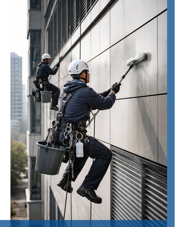 Мойка вентилируемого фасада в Оренбурге от 254 р. | ВЫСОТНИК-Рнб