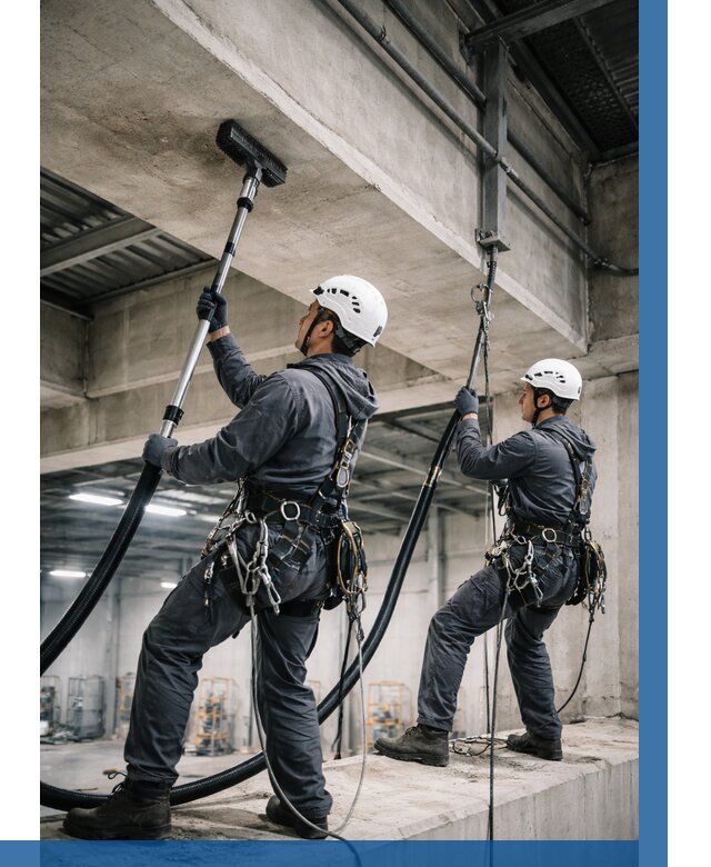 Обеспыливание потолочных конструкций в Оренбурге от 254 р. |ВЫСОТНИК-Рнб