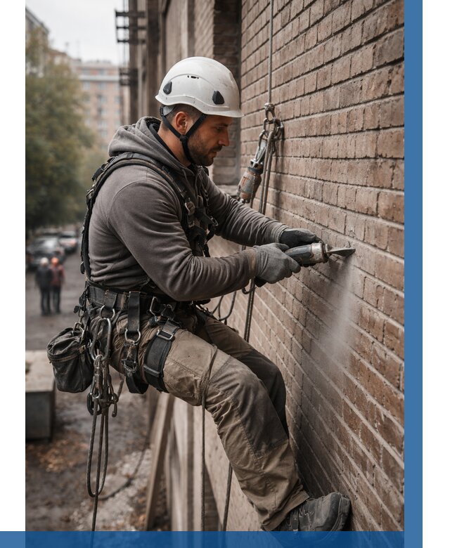 Расшивка кирпичных швов в Оренбурге от 610 р. | ВЫСОТНИК-Рнб