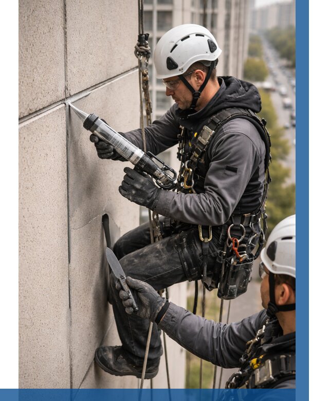 Первичная герметизация швов в Оренбурге от 610 р. | ВЫСОТНИК-Рнб