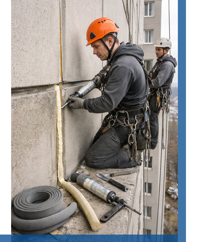 Теплый шов межпанельные швы в Оренбурге от 712 р. | ВЫСОТНИК-Рнб