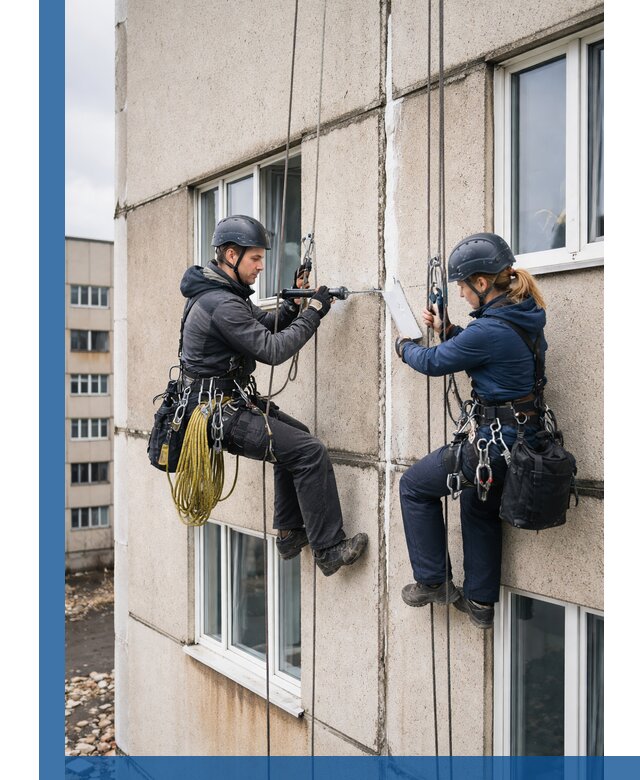 Герметизация межпанельных швов тёплым швом в Оренбурге