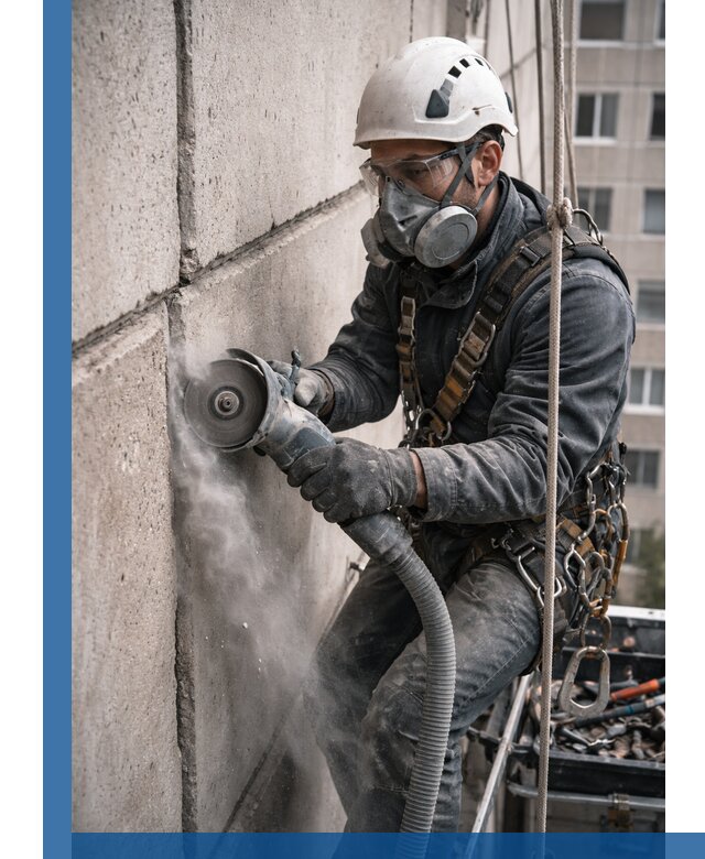 Штробление межпанельных швов в Оренбурге качественно и быстро