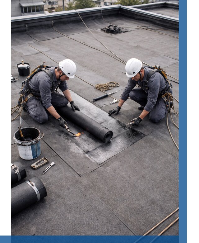 Ремонт мягкой кровли под ключ в Оренбурге от 712 р. | ВЫСОТНИК-Рнб