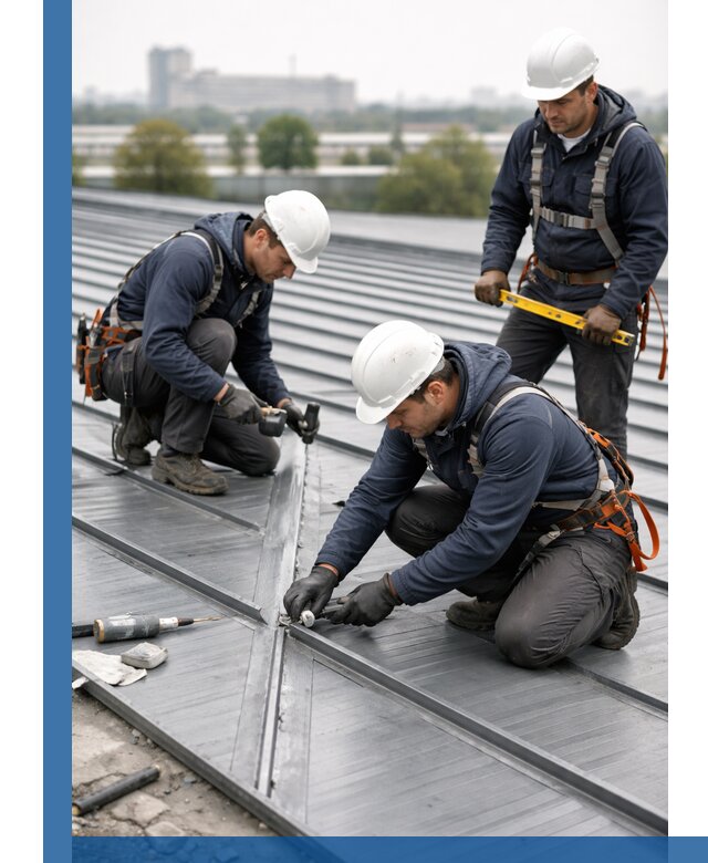 Ремонт фальцевой кровли в Оренбурге срочно и качественно