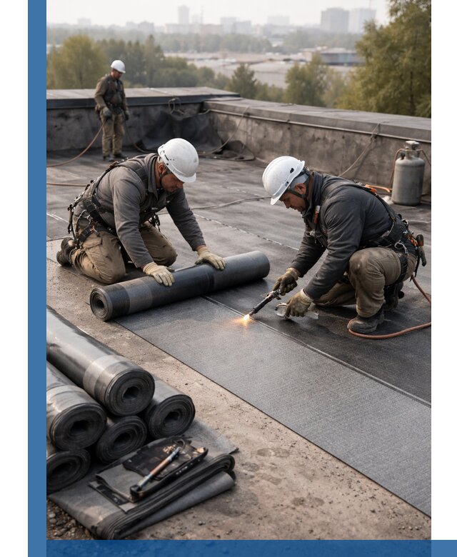 Монтаж мягкой кровли в Оренбурге профессионально и надежно
