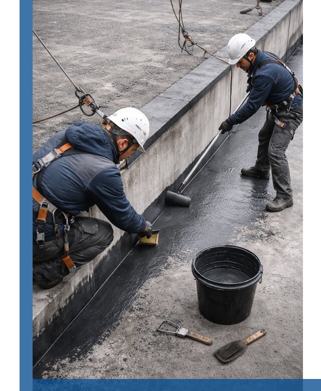 Гидроизоляция кровли жидкой резиной профессионально в Оренбурге