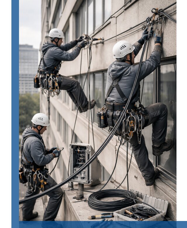 Прокладка оптоволоконного кабеля в Оренбурге под ключ с тестированием