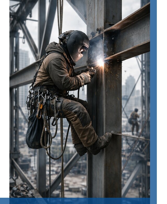 Высотные сварочные работы в Оренбурге от 3559 р. | ВЫСОТНИК-Рнб