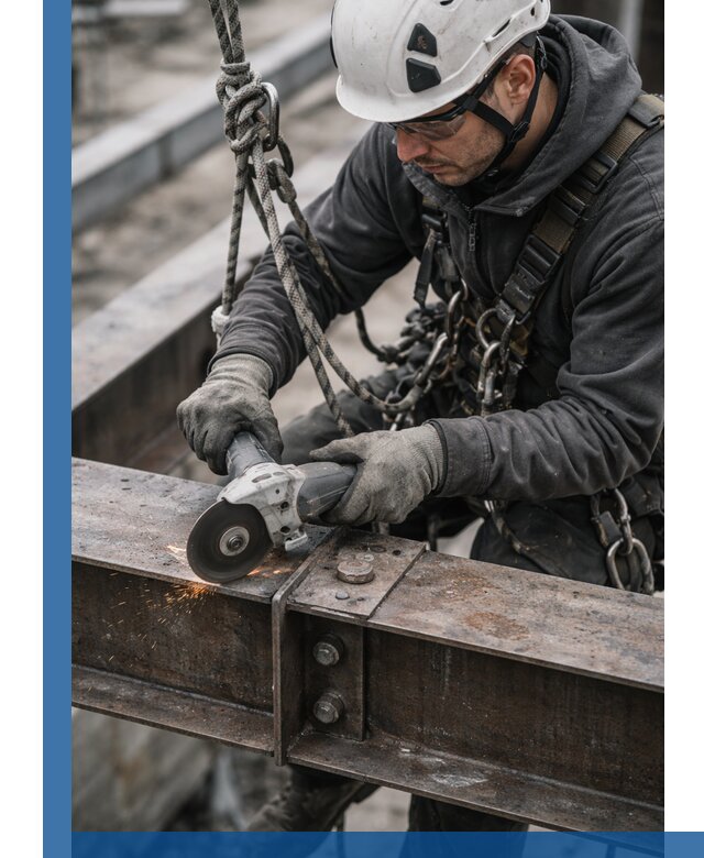 Резка металла на высоте в Оренбурге для зданий и конструкций