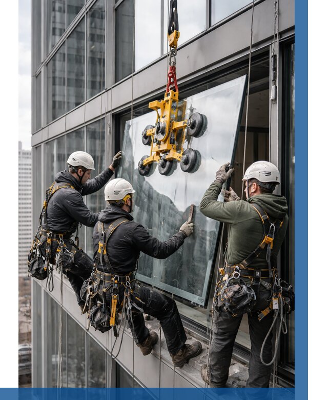 Фасадное остекление зданий под ключ в Оренбурге от 10169 р. | ВЫСОТНИК-Рнб