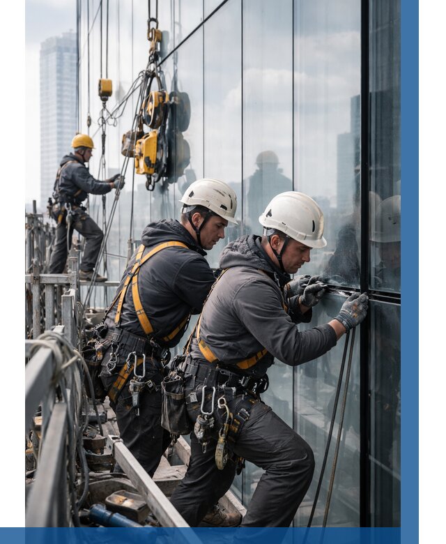 Структурное остекление фасадов в Оренбурге от 9661 р. | ВЫСОТНИК-Рнб