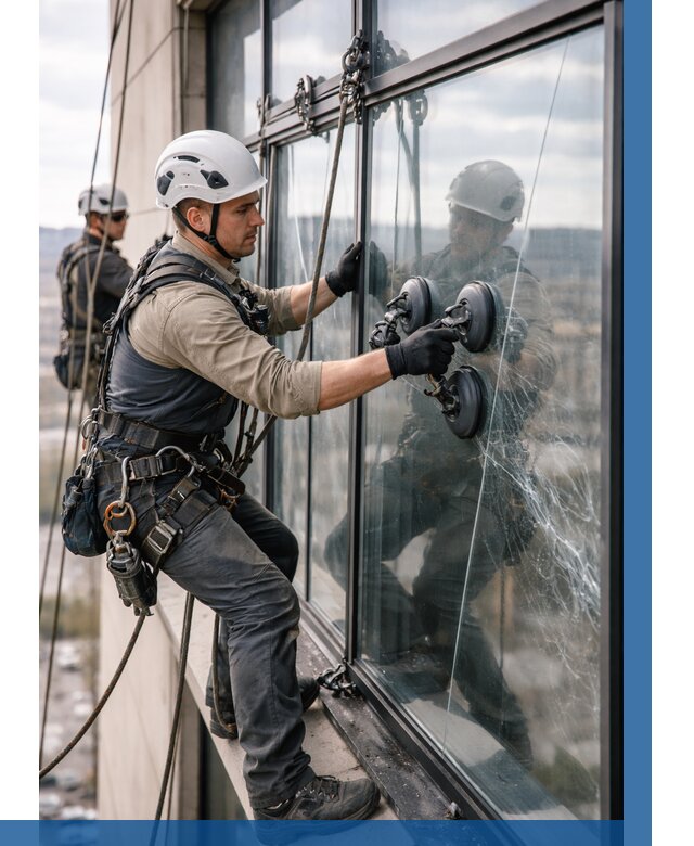 Замена стекла в витраже в Оренбурге под ключ от 8644 р. | ВЫСОТНИК-Рнб