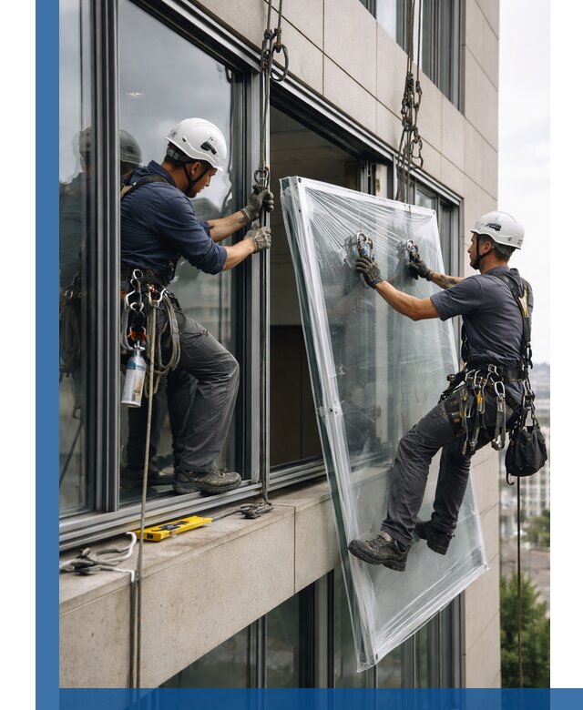 Профессиональная замена стекла в витраже в Оренбурге с гарантией