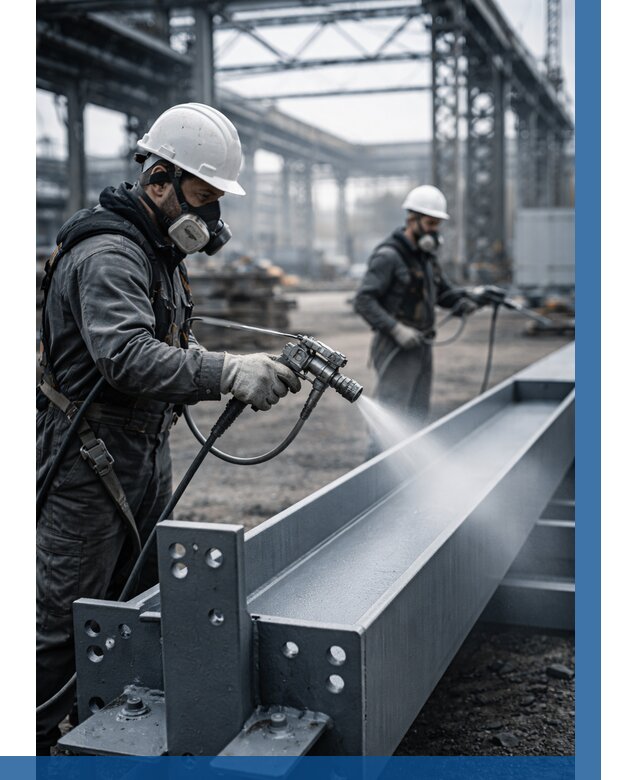 Антикорроз. обработка металлоконстр. в Оренбурге от 458 р. | ВЫСОТНИК-Рнб