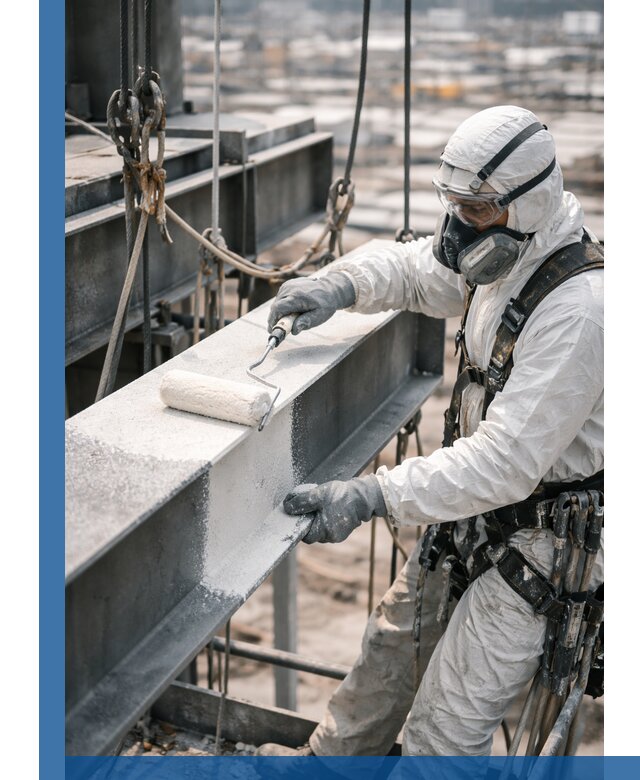 Профессиональная огнезащитная обработка металлоконструкций в Оренбурге