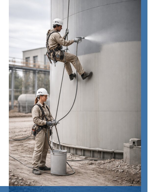 Покраска резервуаров в Оренбурге от 1220 р. | ВЫСОТНИК-Рнб — заказать