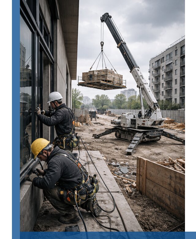 Аренда крана Пионер в Оренбурге для строительных работ