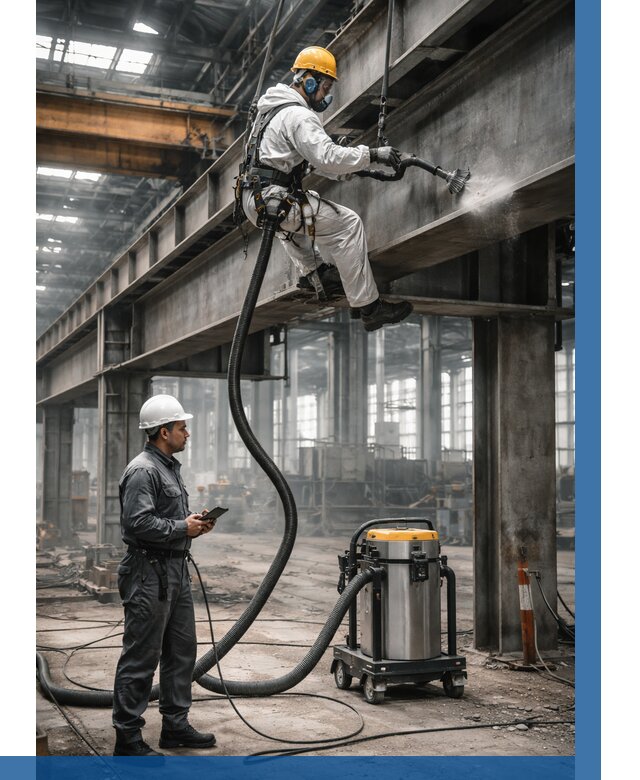 Обеспыливание конструкций в цехе в Оренбурге от 4271 р. | ВЫСОТНИК-Рнб