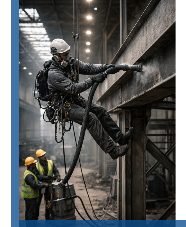 Обеспыливание конструкций в цехах промышленного производства в Оренбурге