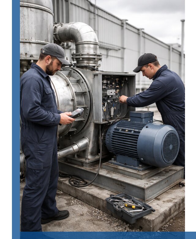 Техническое обслуживание промышленного оборудования в Оренбурге