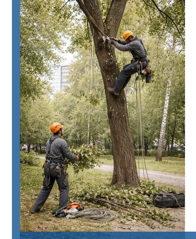 Санитарная обрезка деревьев в Оренбурге, профессионально и безопасно