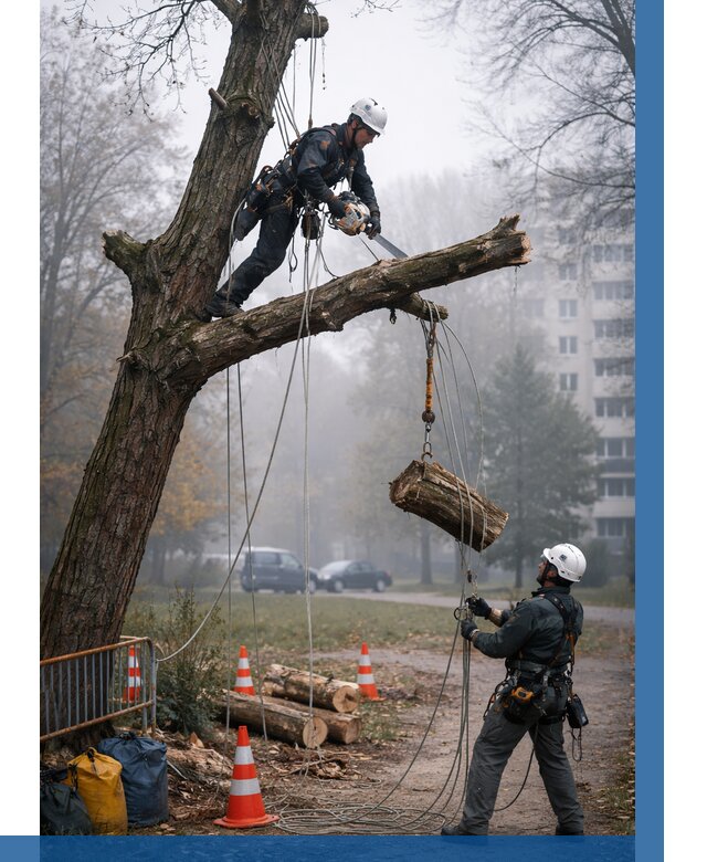 Удаление аварийных деревьев в Оренбурге от 15254 р. | ВЫСОТНИК-Рнб